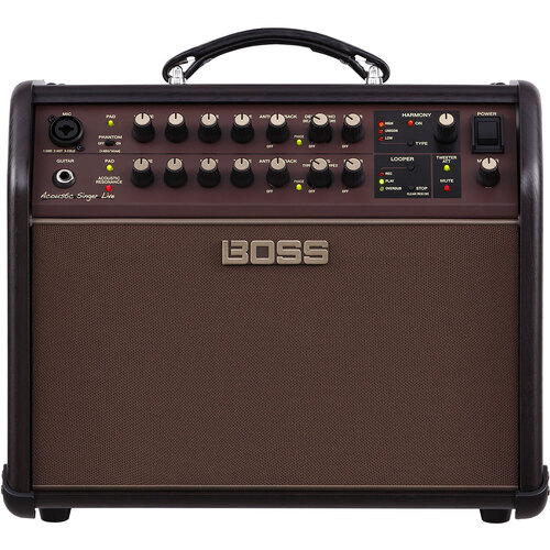 BOSS ACSLIVE ACOUSTIC SINGER LIVE 60 Watt Acoustic Guitar Amp Combo with 6.5 Inch Speaker