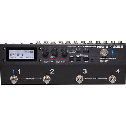 BOSS MS-3 MULTI EFFECTS SWITCHER Pedal