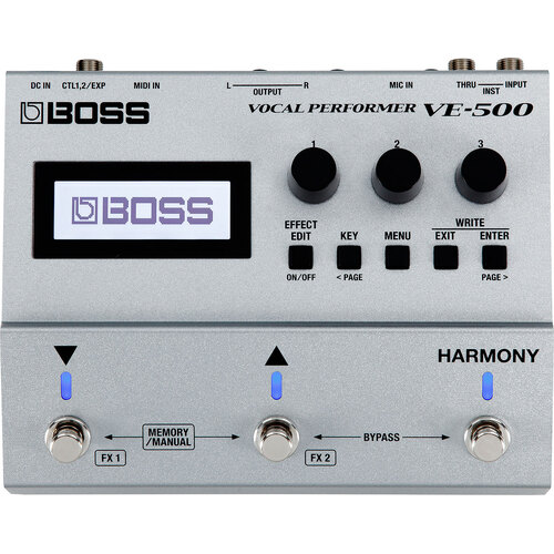 BOSS VE-500 VOCAL PERFORMER Floor Processor