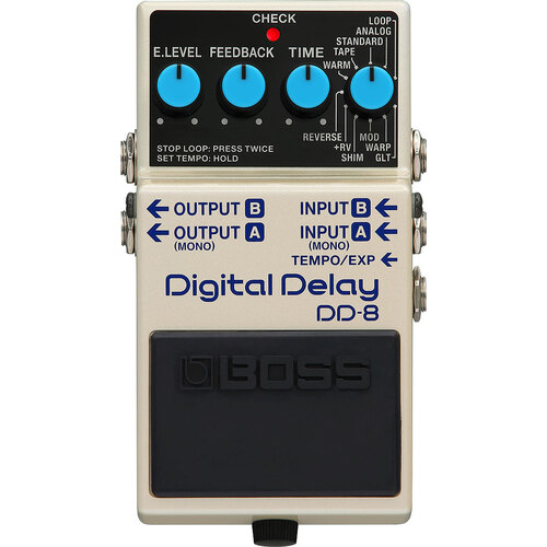 BOSS DD-8 DIGITAL DELAY Effects Pedal