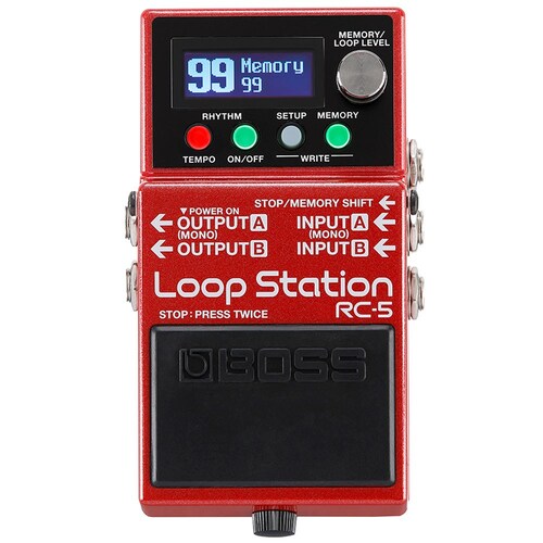 BOSS RC-5 LOOP STATION Effects Pedal