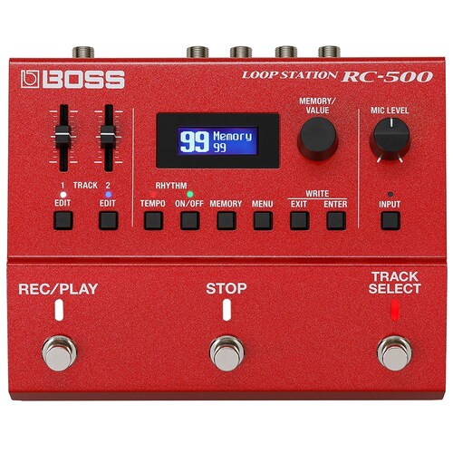 BOSS RC500 LOOP STATION Effects Pedal Two Track