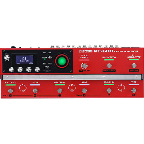 BOSS RC-600 LOOP STATION Pedal with Effects