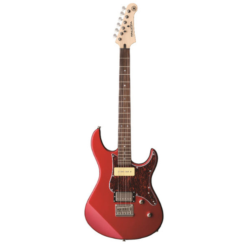 YAMAHA PACIFICA PAC311H MODEL ELECTRIC GTR WITH HUMBUCKER-P90 IN RED METALLIC HARDTAIL