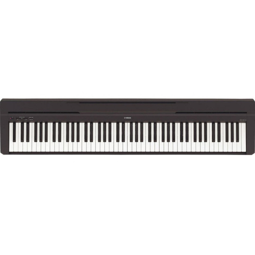 YAMAHA P-45 88 NOTE WEIGHTED KEY DIGITAL PORTABLE PIANO IN BLACK P45