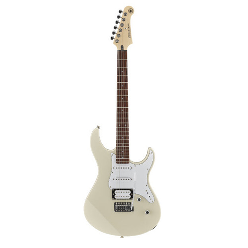 YAMAHA PACIFICA PAC112V MODEL ELECTRIC GTR WITH HSS ALNICO PICKUPS IN VINTAGE WHITE