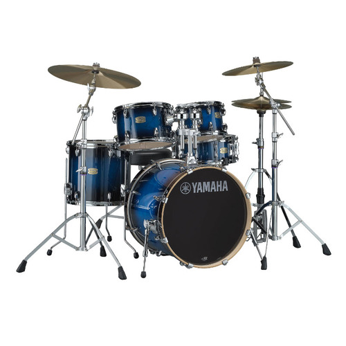 YAMAHA Stage Custom Birch 22 Inch 5 Piece Kit 10/12/16/22/14 & HW780 Deep Blue Sunburst