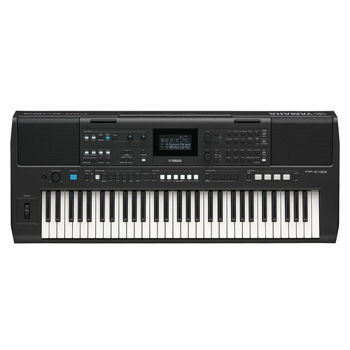 YAMAHA PSRE483 61 NOTE PORTABLE KEYBOARD NEW MODEL
