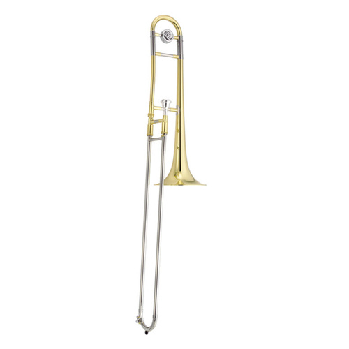 JUPITER JTB1100 B Flat Trombone Lacquered Brass Body with Case