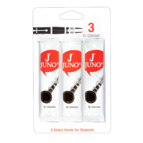 VANDOREN JUNO B Flat Clarinet Reed 3.0 3 Pack