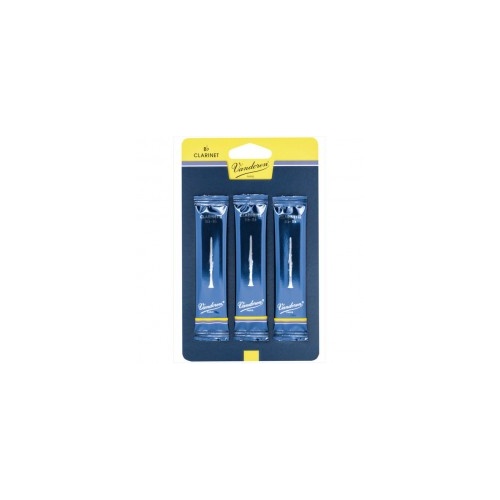 VANDOREN B Flat Clarinet Reed 2.0 3 Pack