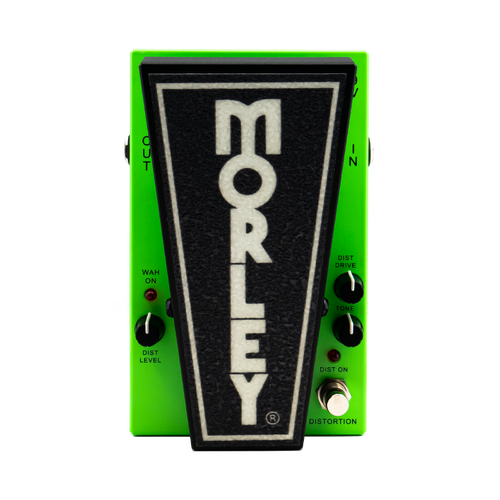 MORLEY 20/20 DISTORTION Wah Effects Pedal MTPDW