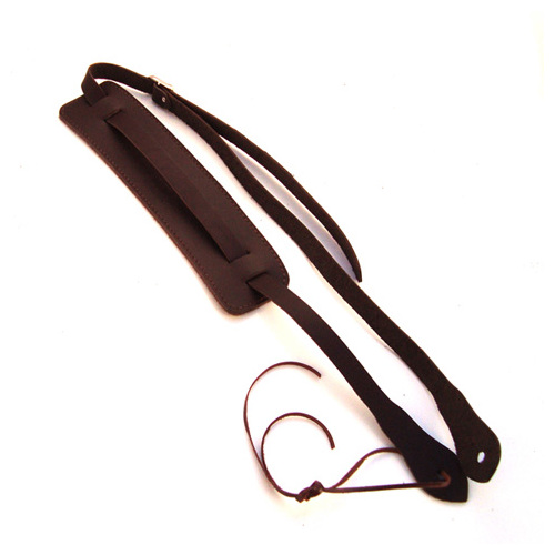 DSL BLUEGRASS Ukulele Strap in Saddle Brown/Brown UKESTRAP-17-2