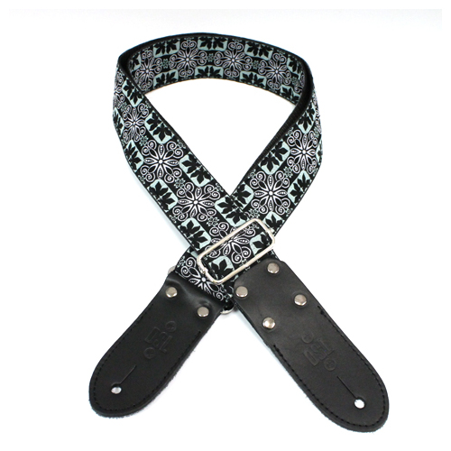 DSL 2 Inch Jacquard Weaving Strap in FIL White JAC20-FIL WHITE