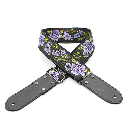 DSL 2 Inch Jacquard Weaving Strap in FG Purple JAC20-FG-PURPLE