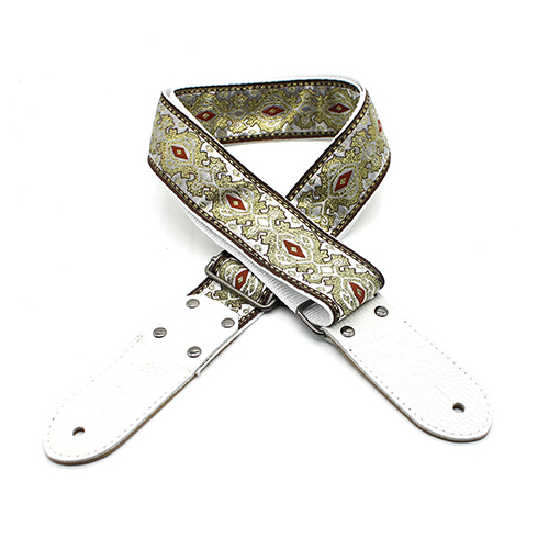 DSL 2 Inch Jacquard Weaving Strap in KING Gold JAC20-KING-GOLD