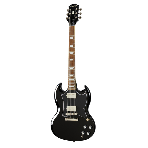 EPIPHONE SG STANDARD 6 String Left Hand Electric Guitar with Mahogany Body in Ebony