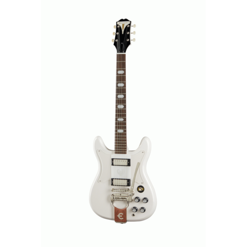 EPIPHONE CRESTWOOD CUSTOM 6 String Electric Guitar in Polaris White