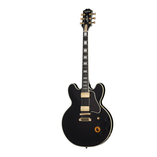 EPIPHONE B.B. KING LUCILLE Ebony Signature Guitar with Epilite Case