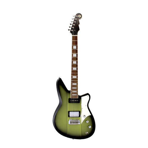 REVEREND WARHAWK DAW 6 String Electric Guitar with 3 Piece Korina Neck in Avocado Burst