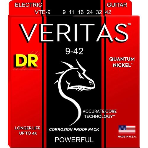 DR VERITAS 9/42 Electric Strings Set Light VTE-9