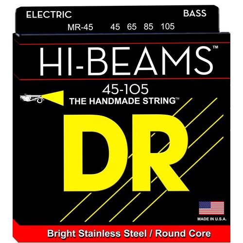DR HI-BEAM Bass 4 String Set Medium 45/100 MR-45