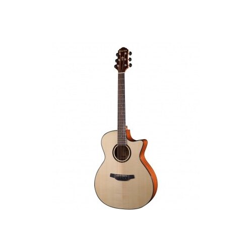 CRAFTER HG-500CE/N 6 String Grand Auditorium/Electric Cutaway Guitar in Natural Gloss 600160