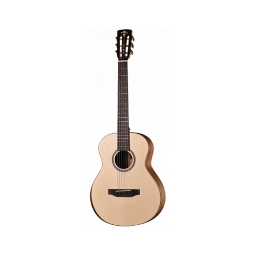  CRAFTER MINO/BLACK WALNUT 6 String Small Body Acoustic/Electric Guitar Solid Engelmann Spruce Top in Open Pore Satin 600205