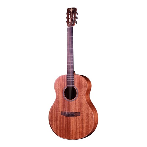 CRAFTER GRAND MINO/ALM 6 String Medium Body Acoustic/Electric Guitar Solid Mahogany Top in Satin with Gig Bag 600222