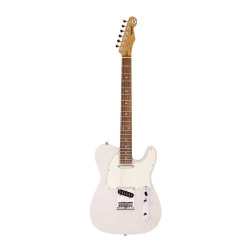 REVEREND PETE ANDERSON EASTSIDER T 6 String Electric Guitar with Roasted Maple Neck in Transparent White