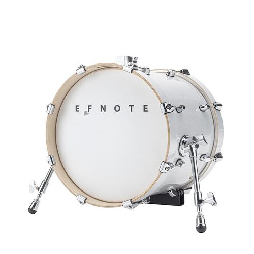 EFNOTE EFD-K1612-WS 16 x 12 Inch Electronic Bass Drum Shell in White Sparkle 200586