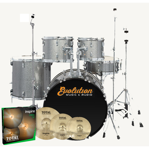 EVOLUTION INSPIRE LEVEL DRUM KIT VARIOUS COLOURS