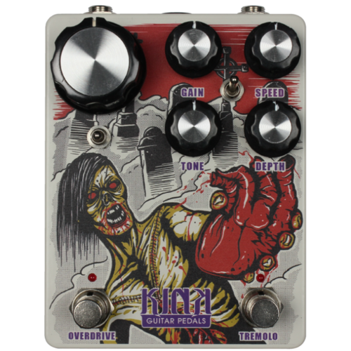 KINK TREMENDOUS Gain Guitar Effects Pedal with Overdrive/Tremolo
