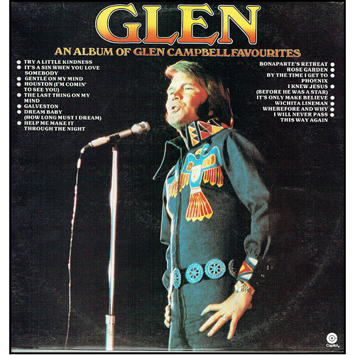 GLEN CAMPBELL, Glen LP