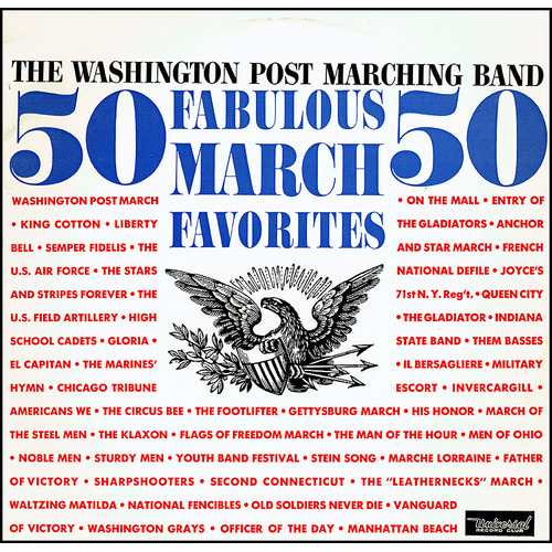 VARIOUS ARTISTS, 50 Fabulous Marching Favourites LP