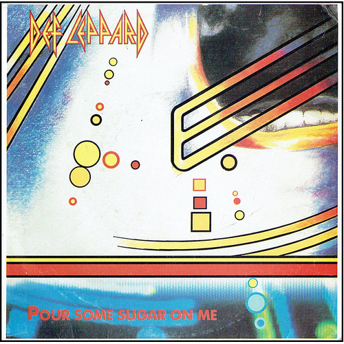 DEF LEPPARD Poor some Sugar on me/ 1987 Single