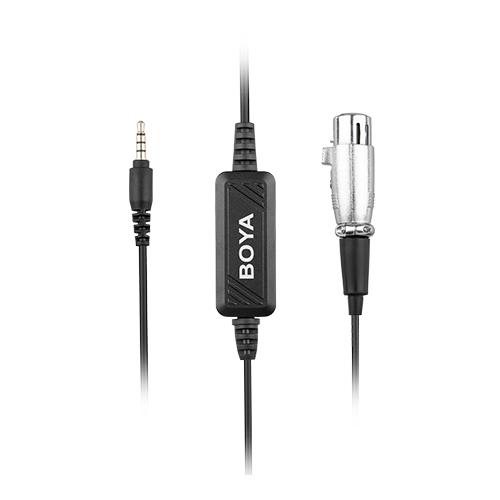 BOYA BY-BCA6 20ft XLR to TRRS Adapter Microphone Cable